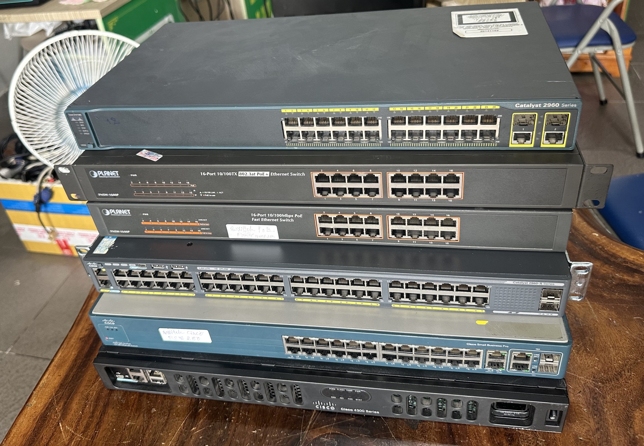 Thu mua camera thiết bị mạng văn phòng thanh lý công ty giá cao TPHCM