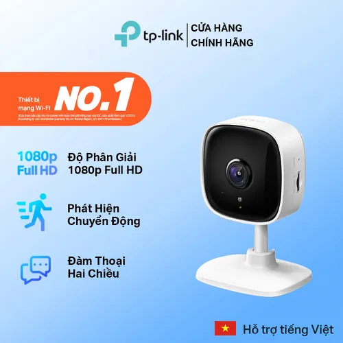Camera Wifi TP-Link Tapo C100 2MP -Trong nhà -Lưu trữ thẻ nhớ