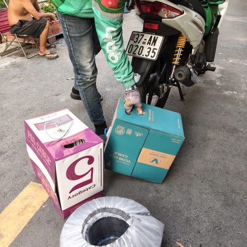 Nơi bán dây mạng Cat5, Cat6 lẻ mét giá rẻ TPHCM