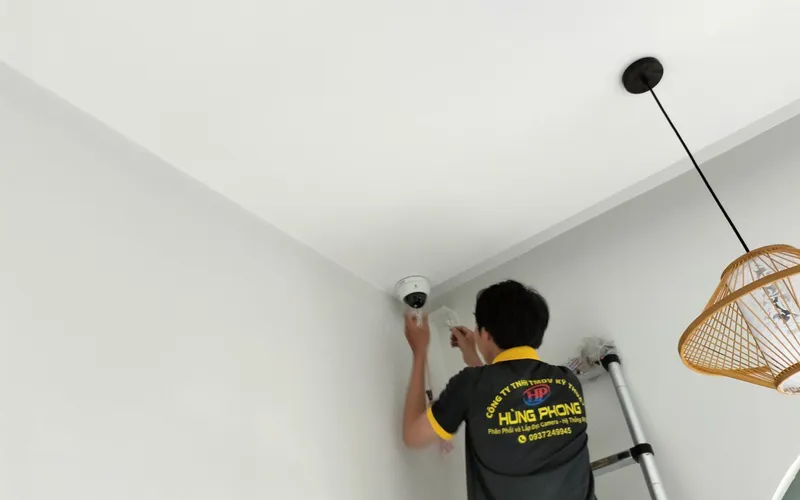 Lắp camera wifi có báo động tại Long An.