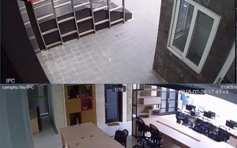 Lắp đặt camera trọn bộ 4 camera tại đường Hồng Bàng quận 11 sài gòn.