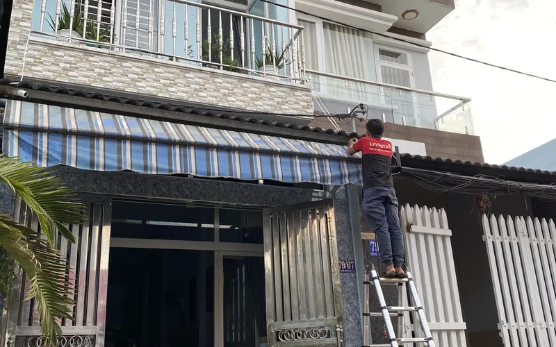 Lắp đặt, di dời, sữa chữa camera tai Bến Lức Long An