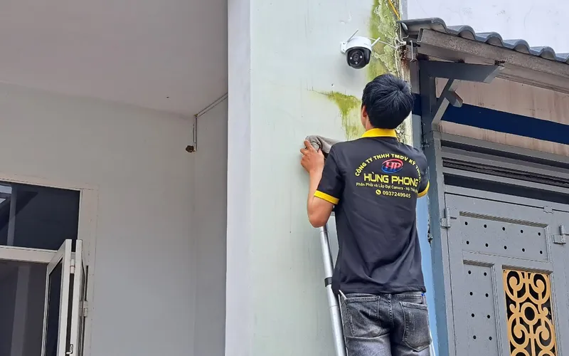 Sữa chữa camera Hikvision hư nguồn mất hình không xem được qua điện thoại tại Vĩnh Lộc