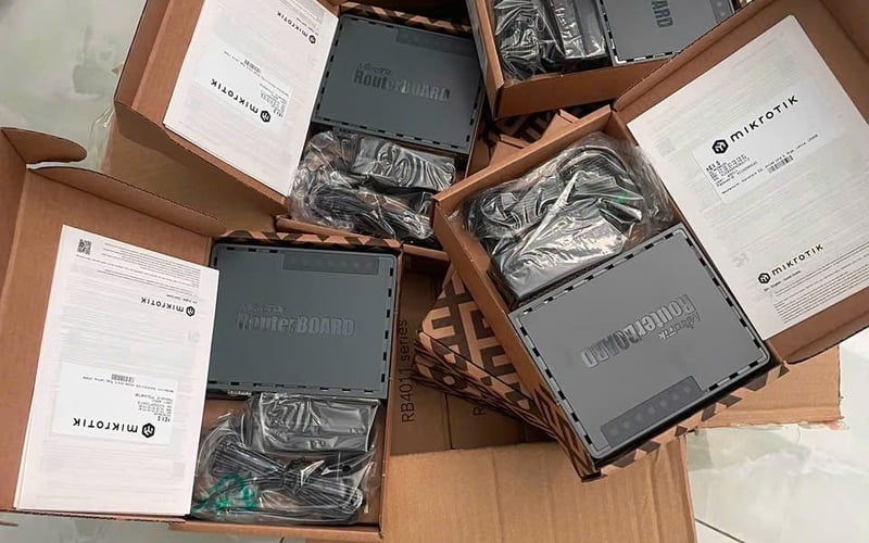 Thu mua router Mikrotik cũ