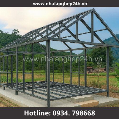 Nhà lắp ghép mini mái Thái Nhà lắp ghép mini mái Thái