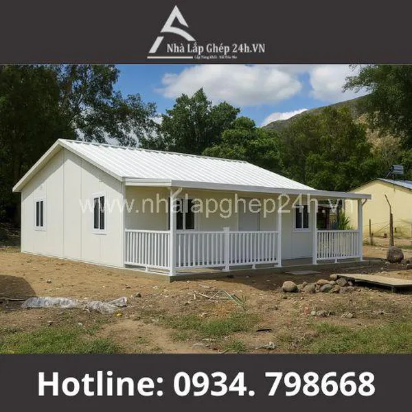Nhà Lắp Ghép Cấp 4 Có Mái Hiên