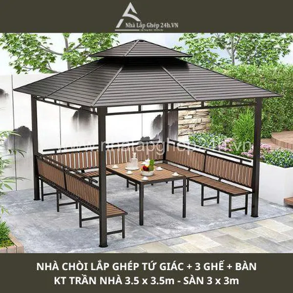 Nhà chòi sân vườn