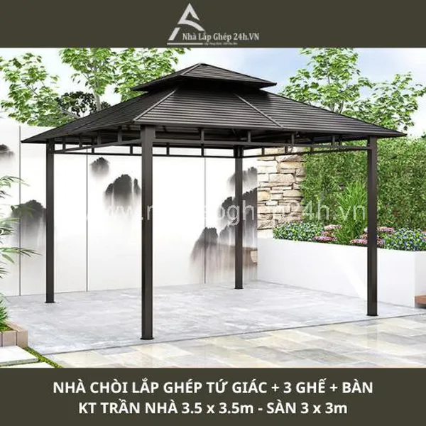 Nhà chòi sân vườn