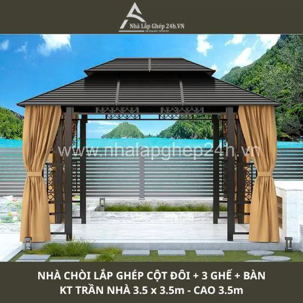 Nhà chòi sân vườn