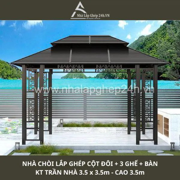 Nhà chòi sân vườn