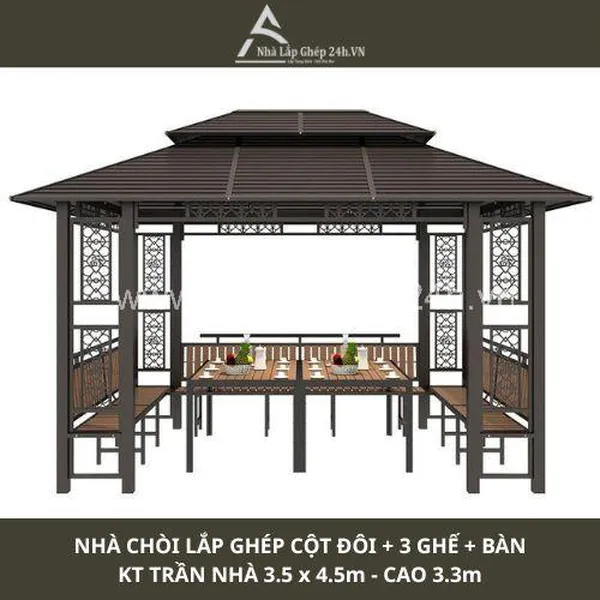 Nhà chòi sân vườn