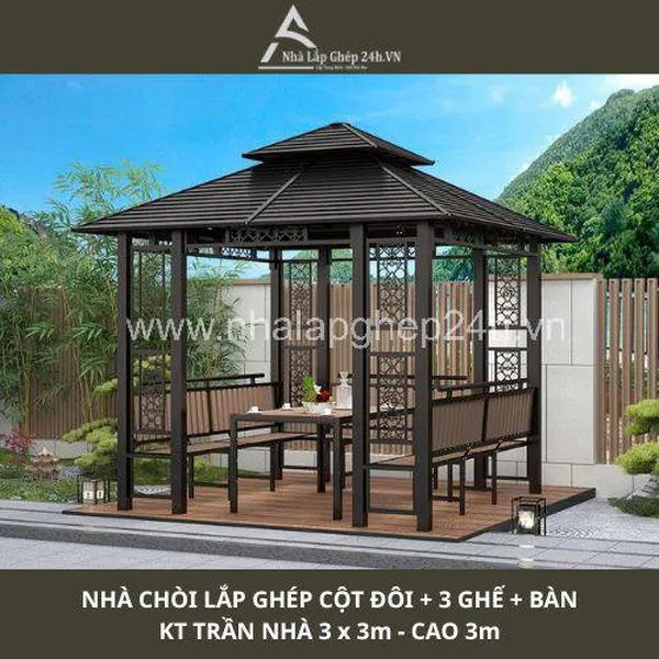Nhà chòi sân vườn