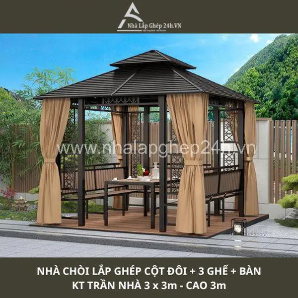 Nhà chòi sân vườn