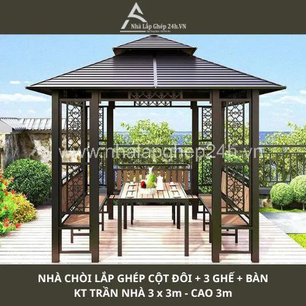 Nhà chòi sân vườn