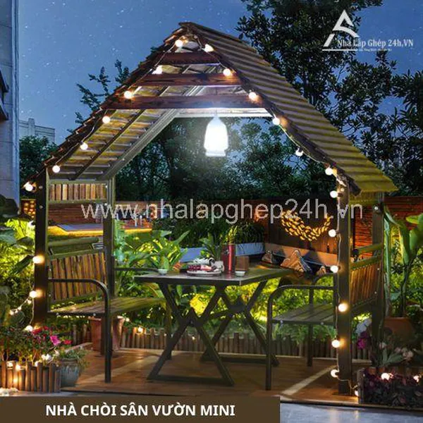 Nhà chòi sân vườn