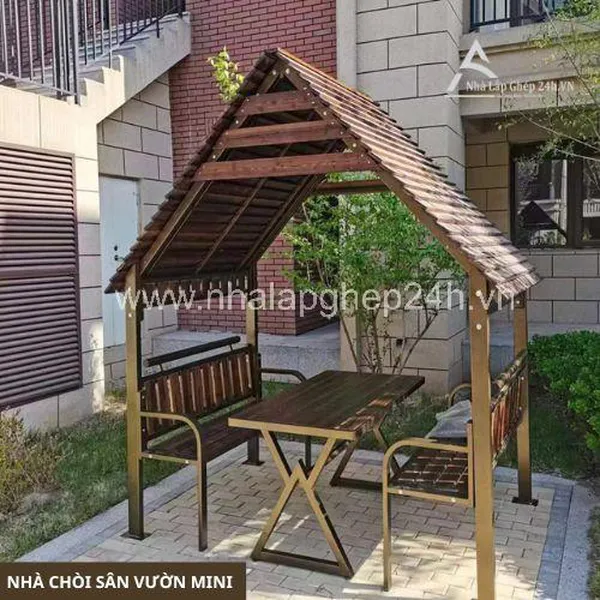 Nhà chòi sân vườn