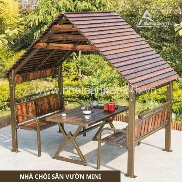 Nhà chòi sân vườn