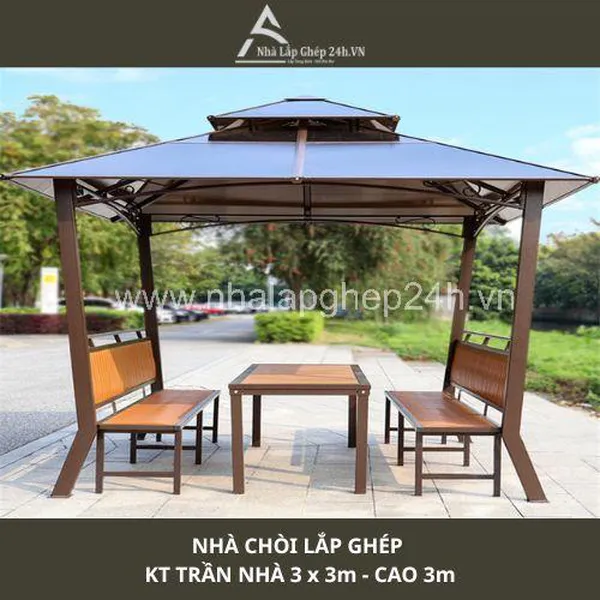 Nhà chòi sân vườn