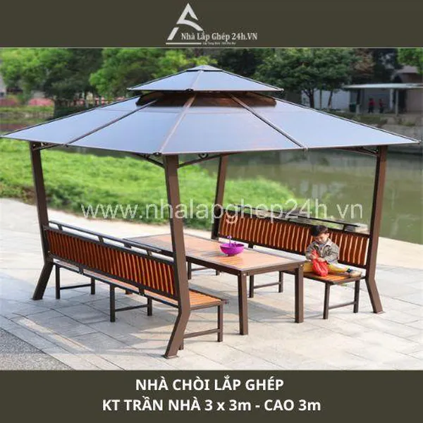 Nhà chòi sân vườn