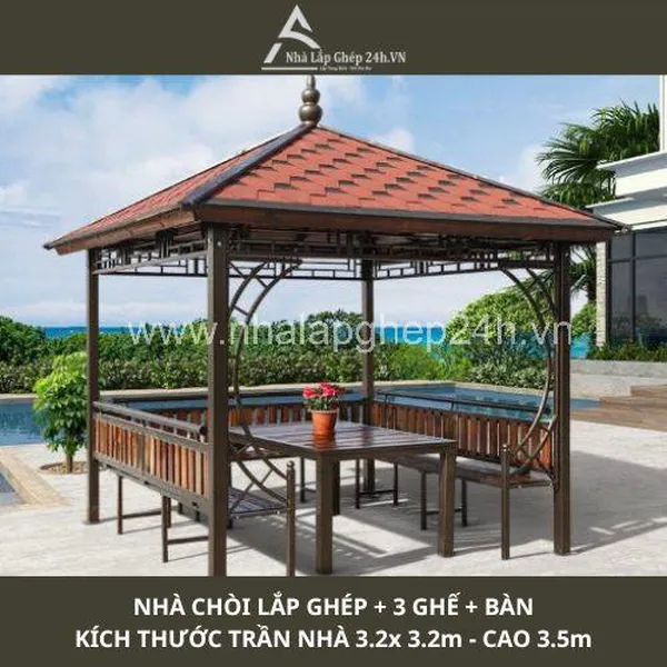Nhà chòi sân vườn