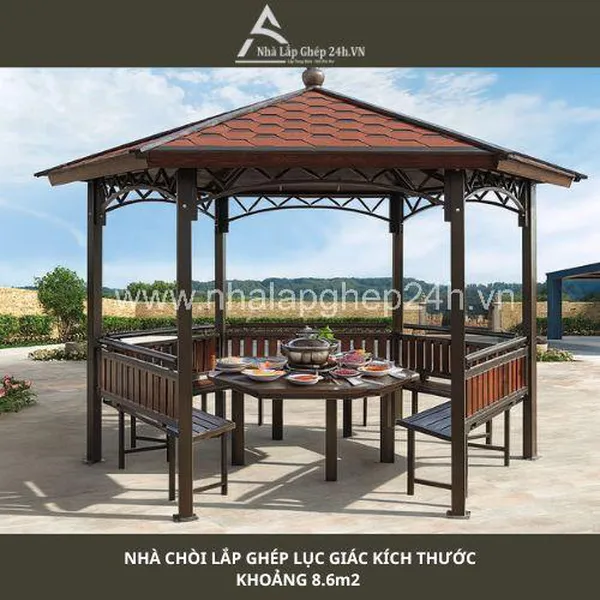 Nhà chòi sân vườn