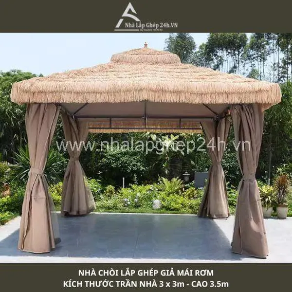 Nhà chòi sân vườn