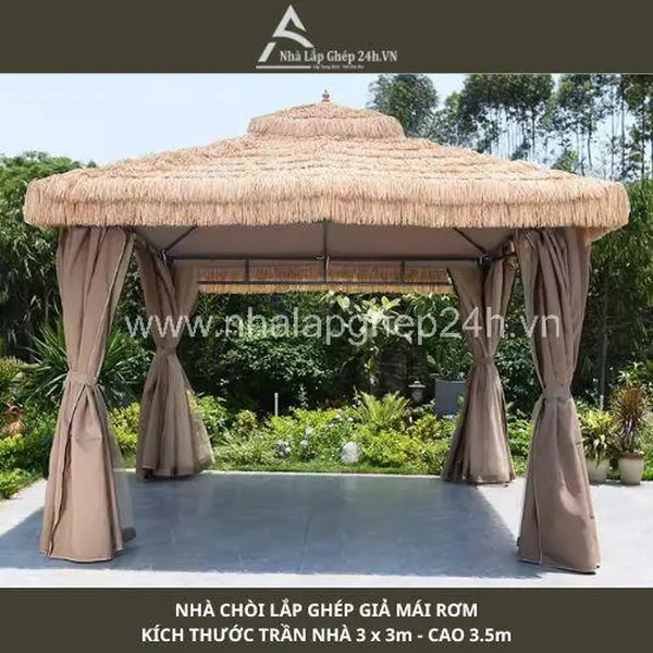 Nhà chòi sân vườn