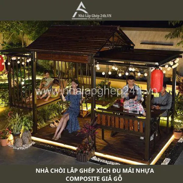 Nhà chòi sân vườn