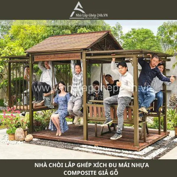 Nhà chòi sân vườn