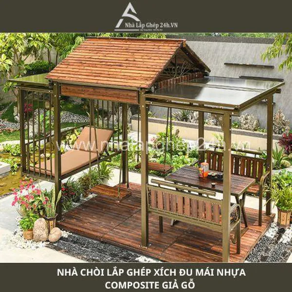 Nhà chòi sân vườn