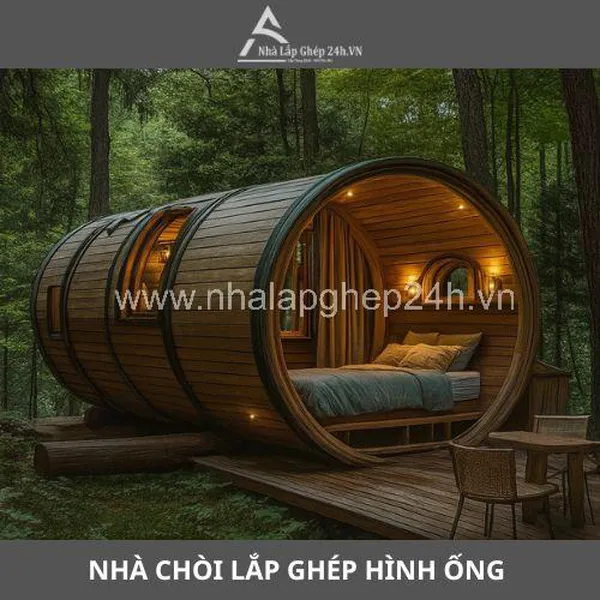 Nhà Chòi Hình Ống - LH