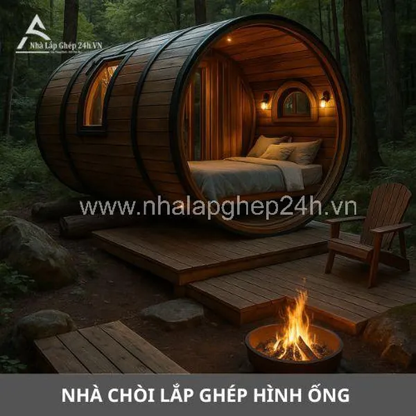 Nhà Chòi Hình Ống - LH