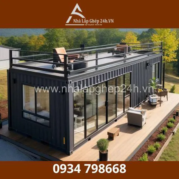 Nhà Container Giá Rẻ - Lh 