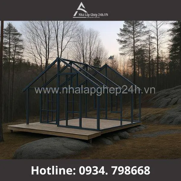 Nhà Lắp Ghép Cấp 4 - LH