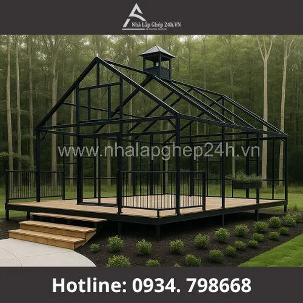 Nhà Lắp Ghép Mái Thái - LH