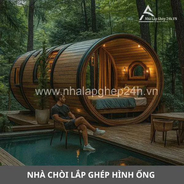 Nhà Chòi Hình Ống - LH
