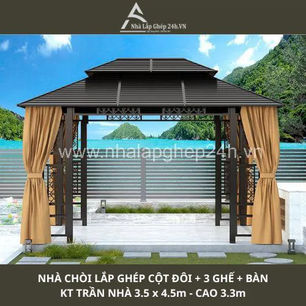 Nhà chòi sân vườn