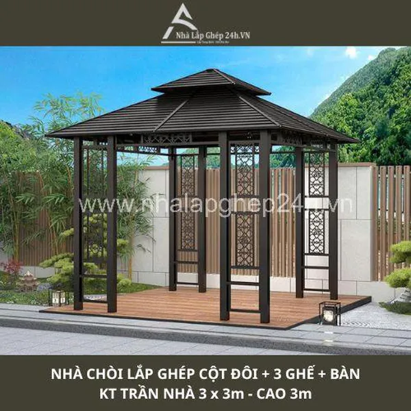Nhà chòi sân vườn
