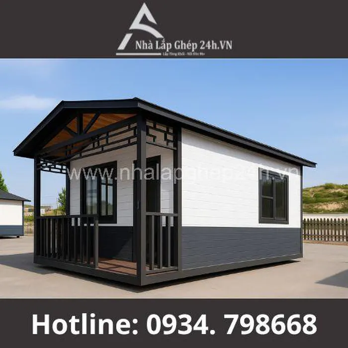 Nhà Lắp Ghép Cấp 4 Mái Thái