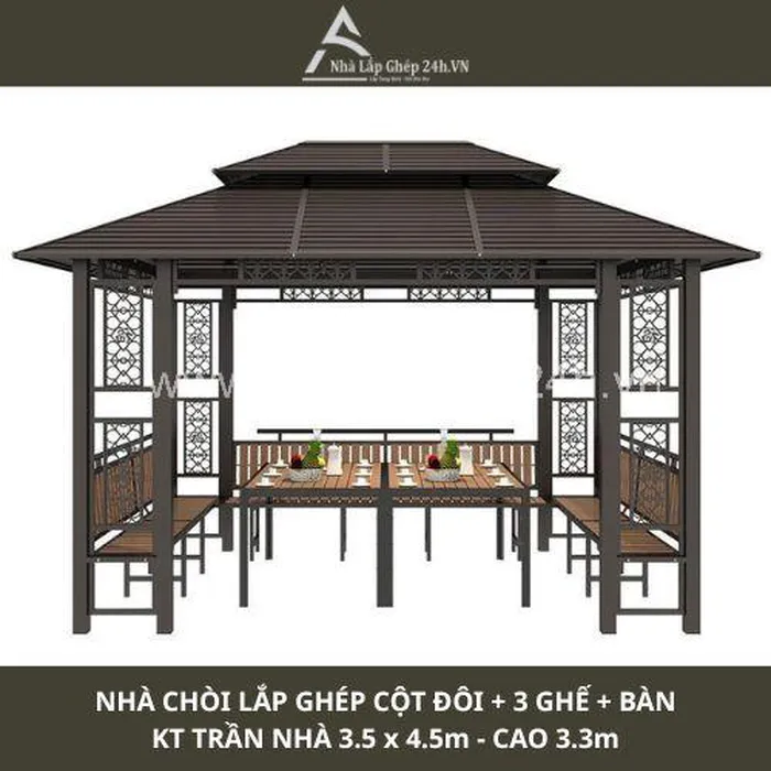 Nhà chòi sân vườn