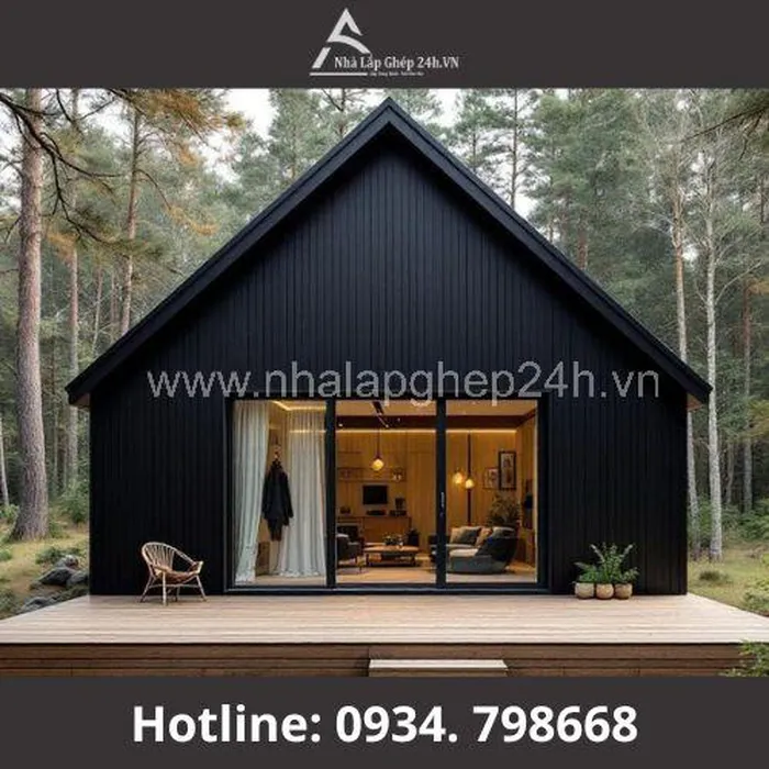 Nhà Lắp Ghép cấp 4 Hiện Đại - LH