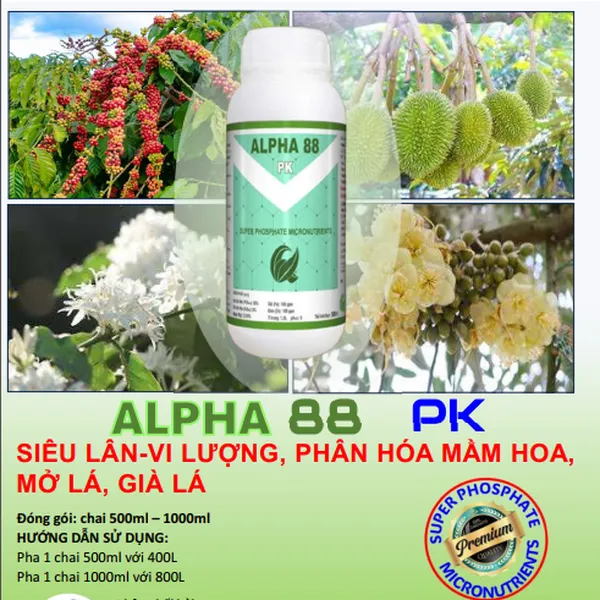 Phân bón lá ALPHA 88 PK