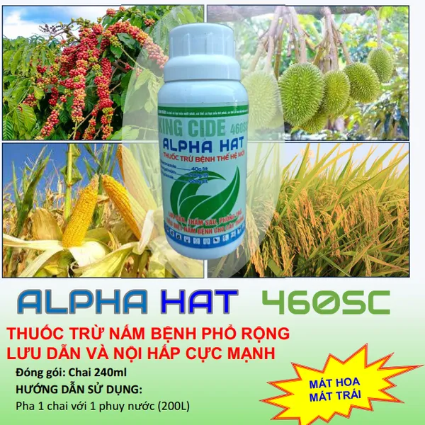 Thuốc trừ nấm bệnh ALPHA HAT 460SC