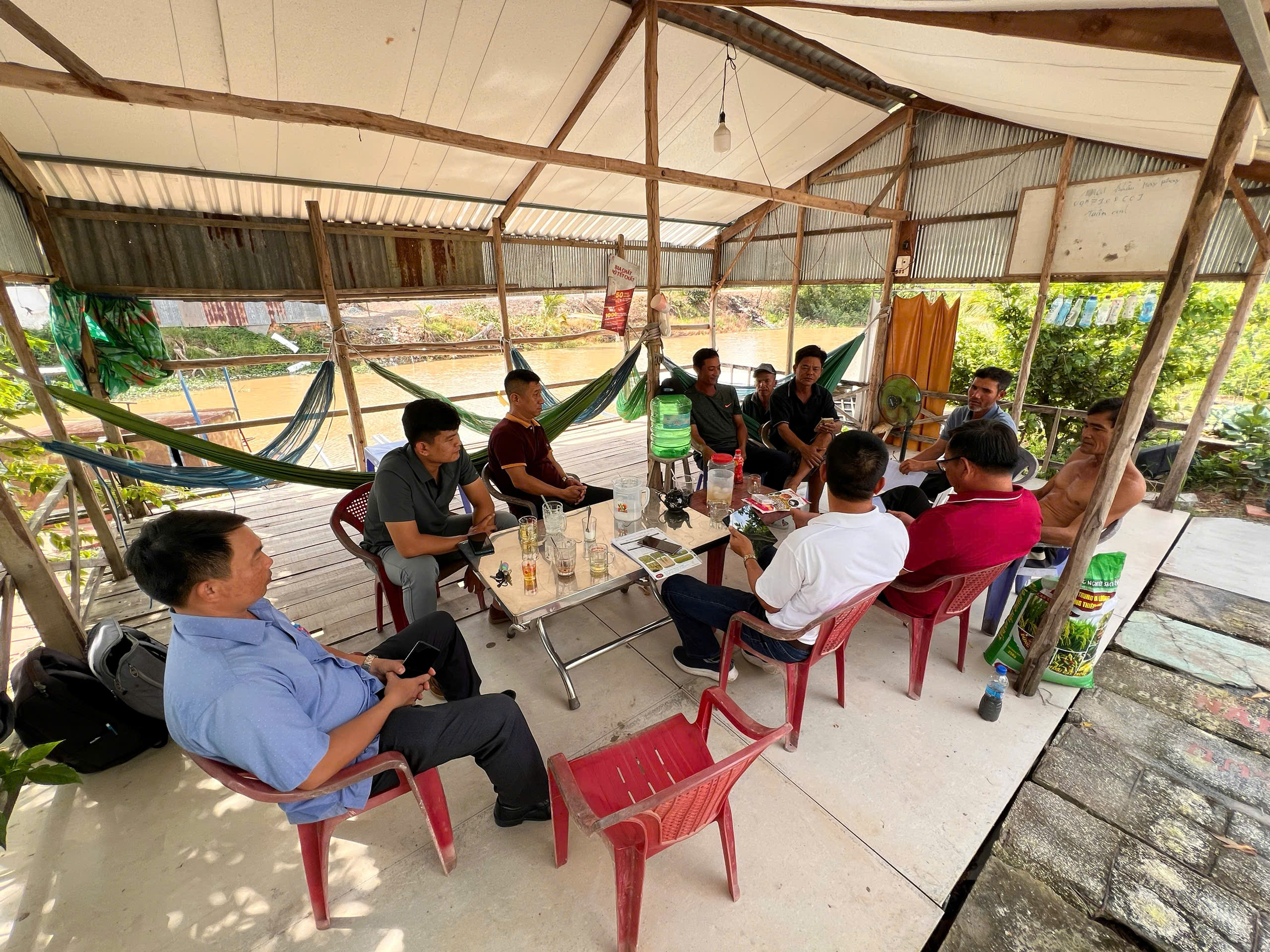 TMGG gặp gỡ các HTX khu vực Tân Hưng, Tây Ninh (Long An) TMGG gặp gỡ các HTX khu vực Tân Hưng, Tây Ninh (Long An)