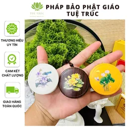 Máy niệm phật sen tròn