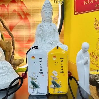 Máy Niệm Phật Mini 56 bài có sẵn - Máy Niệm Phật Tí Hon đeo cổ