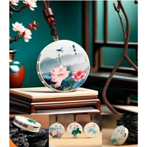 Máy Tụng Kinh Địa Tạng Mini Đeo Cổ