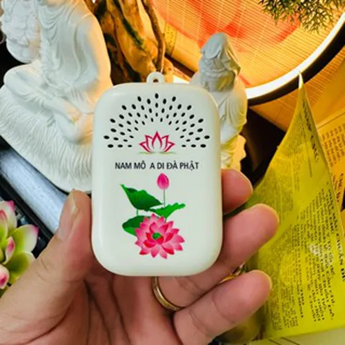 Máy niệm phật hình hoa sen
