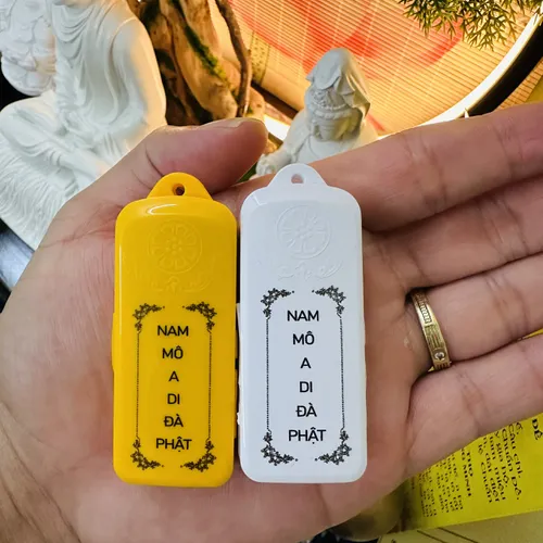 Máy Niệm Phật Tí Hon đeo cổ - Niệm Phật Mini 56 bài có sẵn
