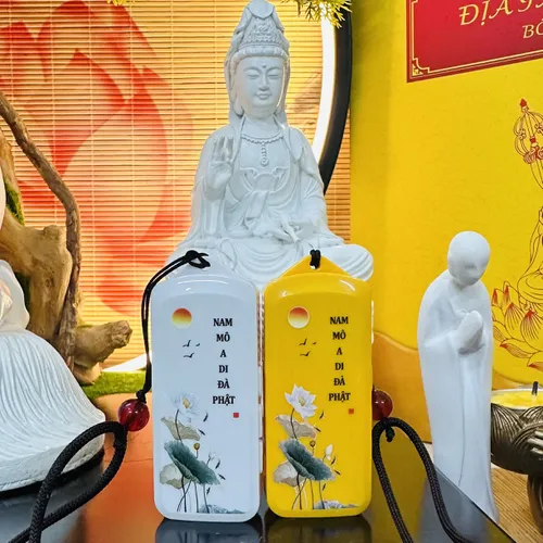 Máy Niệm Phật Mini 56 bài có sẵn - Máy Niệm Phật Tí Hon đeo cổ